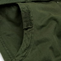 jsaierl Cargo šorc za muškarce opuštene fit multi džepove kratke hlače Radne vojne kratke hlače Trčanje radne odjeće Teretne kratke hlače