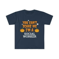 Ne mogu me uplašiti ja sam socijalni radnik Unise majica S-3XL Halloween