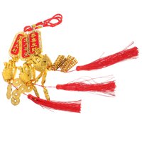 Kineski stil Tassel Dragon Privjesak zmaj Sretni privjesak za viseći privjesak