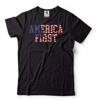 Muška Amerika Prva košulja SAD Patriotska majica 4. srpnja Majica Četvrti jul Poklon Neovisnost TEE