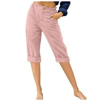 Ženske pantalone zasebljuju široke hlače za noge za žene na raspolaganju ravne hlače visoke struke za