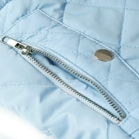 SoftMallow ženski zip prekriveni podstavljeni prsluk