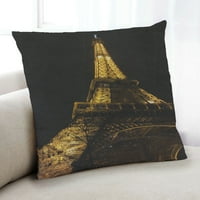 Ahgly Web stranice kompanije Eiffelov jastuk za bacanje u zatvorenom bacanju