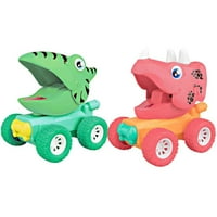 Dječji dječaci Djevojke Dinosaur igračka za časop za automatsku igračku za čavrljanje, gurnite i idite