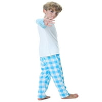 UNIEXCOSM dječaci pidžami postavio je dugi rukav PJ za dječak za spavanje, veličine 6-16