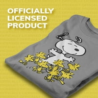 Kikiriki - Snoopy Woodstock bundeva - ženska grafička majica Raglan