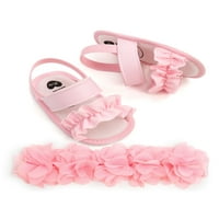 Baby Cute Crib cipele Obuća novorođenčad Dječja djevojka Sandal Ljetne cipele Proklizačka pješčana posuda