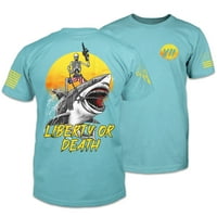 Warrior JAWS LIBERTY majica Muška grafička košulja, veličina S-5XL