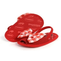 Gergngdo Toddler novorođenčad djevojčice ljetne sandale, plaćene bowknot otvorene elastične sandale