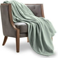 Pamuk GSM Premium prozračna udobna lagana mekana tkanina pokrivač za pranje kauč na kauč na kauč na