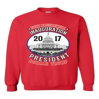 58. dan predsjedničkog inauguracije predsjednik Donald Trump Dt Crewneck Dukserirt