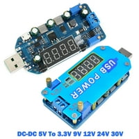 15W USB korak gore dolje DC 5V do 3.3v 9V 12V 24V 30V CC CV LED modul napajanja