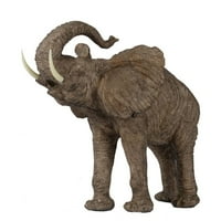 Kućna namještaja 15 Brown i bjelokosti Tai Trubeting Elephant naglasak