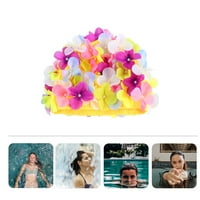 Tinksky cvjetni oblik plivanja prozračna plivajuća šešir za plivanje ženske djevojke