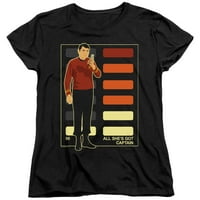 Star Trek - Sva jela dobila kapetana - Ženska majica kratkih rukava - velika