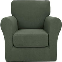 Derong Solid Color Pleted konop jacquard elastična kauč na razvlačenje neovisnog jastuka All inclusive kauč za kauč za jednu osobu 31-46in