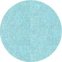 Ahgly Company u zatvorenom okruglom uzorkovima električnih prostirki plavih područja, 5 'runda