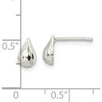 Sterling srebrne dijamantne teže za teške minđuše proizvedene u Indiji QE16022