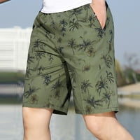 Muški crtani print visokih struka Ležerne prilike ljetne kratke hlače od tiskanih kratkih hlača Ljetna
