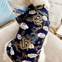Spdoo Nova godina odjeća za pse kostim cat cheongsam kućni ljubimac odjeću prsluk za božićne kapute u tang dinastiju za mačke Teddy bichon mali psi