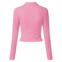 Ketyyh-Chn ženske modne nove ležerne majice za žene ružičaste, 2xl