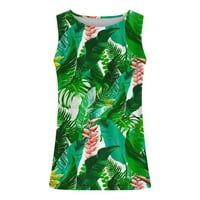 MAFYTYTPR MENS tenkov ljeto Novo modni povremeni ljetni ljetni cvjetni havajska Camisole Print Sport