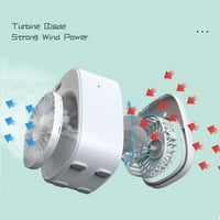 Mini ventilator punjivi ledeni sprej za hladno ledene desktop električni ventilator kreativni vlaženje