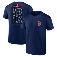 Muška fanatika brendirana mornarica Boston Red, tako da ikonski donosi majicu