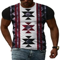 Cindysus MANS Lagana hip hop tiskani vrhovi ties muškarci meka majica kratki rukav Travel Pulover