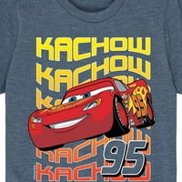 Disneyjev automobili - Kachow - grafička majica kratkih rukava i mladih kratkih rukava