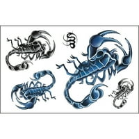 Vodootporne i ekološki prihvatljive naljepnice za tetoviranje za Scorpion Arm TATTOO MULTICOLOR Kao