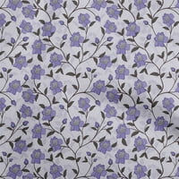 Onoone poliester Spande srednje ljubičaste tkanine cvjetni šivaći materijal za ispis tkanina sa dvorištem širom