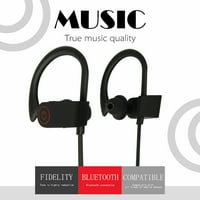 Bluetooth slušalice, najbolje bežične ušice IP vodootporne sportske slušalice w Mic HD stereo zrno otporne na ušima u ušima teretane Runnin