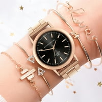Lovehome Economicxi Popularni kvarcni sat Luksuzna narukvica Gemstone Love Bracele Watch