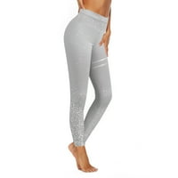 Advoicd joga hlače za žene Dressiony Yoga haljine ženske joge hlače Capri labav trenerke duksere udobnog salona sa džepovima sive s