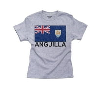 Anguilla zastava - specijalna vintage izdanje Boy's Cotch Youth Rive majica