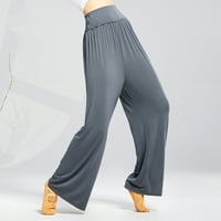 Joga hlače za žene lagane trbuh visokih struka Kontrola labavih udobnih hlače za spavanje