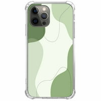 Slučaj za zelenu biljku Sage za iPhone PRO MA, estetski umjetnički dizajn uzorak TPU Shock ProofT Cover