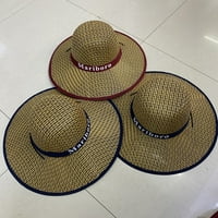 Ručno rađeni šešir sa velikim obodom i zatvaračem - Zaštita od sunca za žene - ljetni plažni šešir - Vanjski dovod
