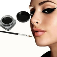 Cara Lady Eyeliner gel krema sa četkom šminke crni vodootporni obloge za oči kao show