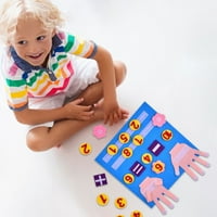 SunhillsGrace aritmetičke igračke za učenje ploče za učenje prsta i oduzimanje aritmetičkim vrtićem