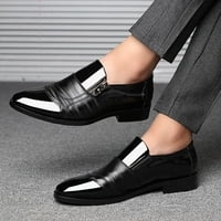 Homodles muške kožne cipele - plus veličina Ležerne prilike, napetana noga nova crna veličina 6.5