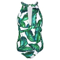 SKPABO Jedan kupaći kostim za žene plivanje kostim kvadratni vrat Trgovina TUMMIJA SWIND SHONISNA MATERIJALA
