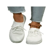 Daeful ženske tenisice za čarape Mrežne cipele za šetnju cipelama Gornje casual cipele Sportska luđačka