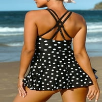 Colisha V kupaći kostim za žene Tummy Control kupaći kostim kupaći kostimi Polka točkice Ljeto Swimresres