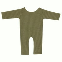 Baby Bodysuit dugačka dječja potporna fotografija s rukavima za noge bez rukava zabrinutost za bebe