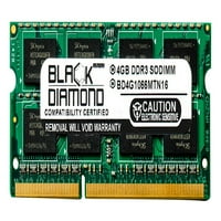 4GB RAM memorija za Toshiba Tecra A11-S Black Diamond memorijski modul DDR SO-DIMM 204PIN PC3- 1066MHz
