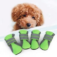 Čizme za pse reflektirajuće lagane kućne cipele za pse zaštitnik šape sa anti-kliznim potplatom za male i velike pse