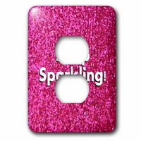 Slika držite pjenušava - vruće ružičaste fau sjajne slike grafički priključak za outlet LSP-112891-6