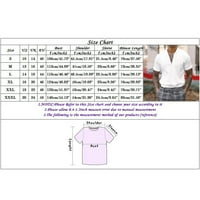 Forestyashe muns polo majice Ljetna čvrsta patentna stalka za zatvaranje bluza kratkih rukava majica